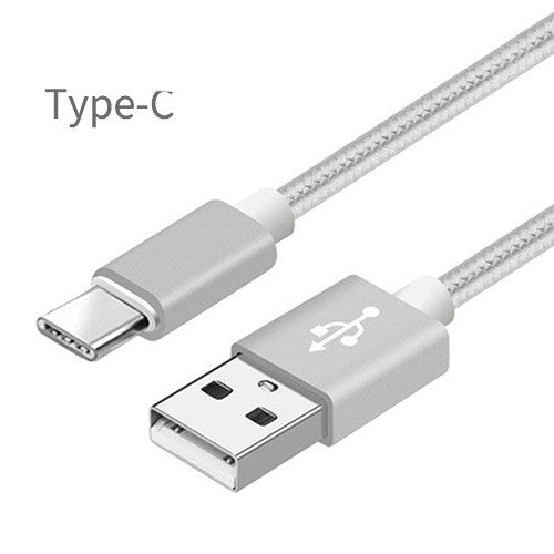 Nylon Braided USB Charging Cable | Travel Phone Charger Cable 1ft, 3ft, 6ft, or 9ft | iPhone or Android