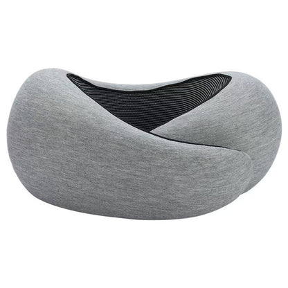 Memory Foam Travel Neck Pillow | U Shape Adjustable Support Comfortably Sleeping On Plane Car Office Noon Break