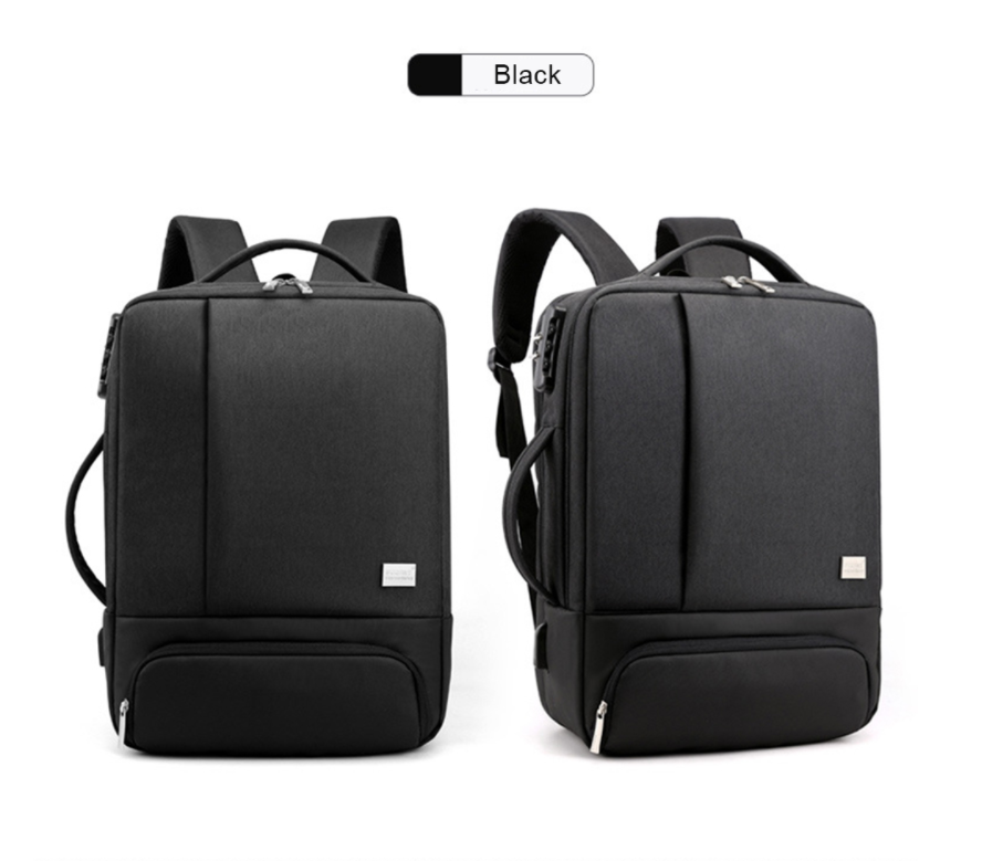 "Navigator" 15.6 inch Laptop Bag | Locking Backpack USB Charge Port