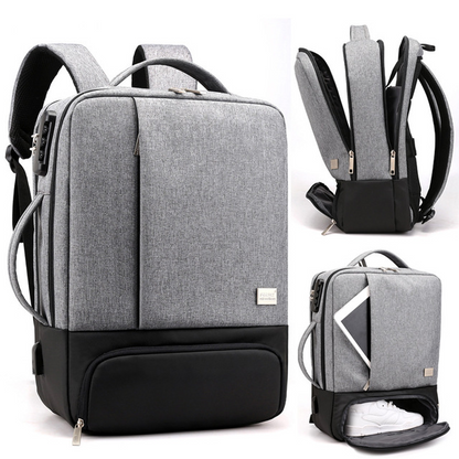 "Navigator" 15.6 inch Laptop Bag | Locking Backpack USB Charge Port