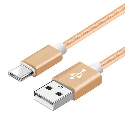 JourneyCord 9-Foot Nylon Braided USB-C Charging Cable