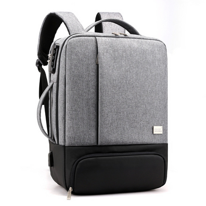 "Navigator" 15.6 inch Laptop Bag | Locking Backpack USB Charge Port