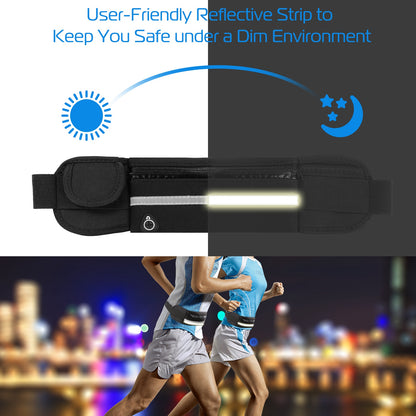 Running Belt Pack | Waterproof Adjustable Waist Pouch