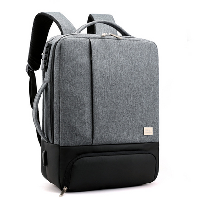 "Navigator" 15.6 inch Laptop Bag | Locking Backpack USB Charge Port