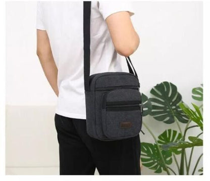 "Nomad" Crossbody Bag | Messenger Bag Shoulder Bag Casual Satchel Vintage Bag | Parakeet