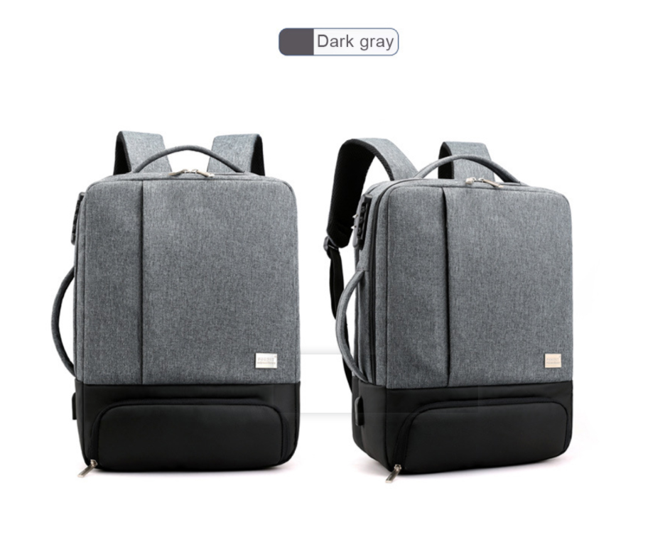 "Navigator" 15.6 inch Laptop Bag | Locking Backpack USB Charge Port